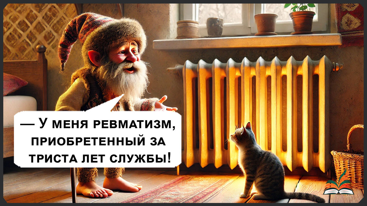 Василий Котофеевич против домового - Рассказ