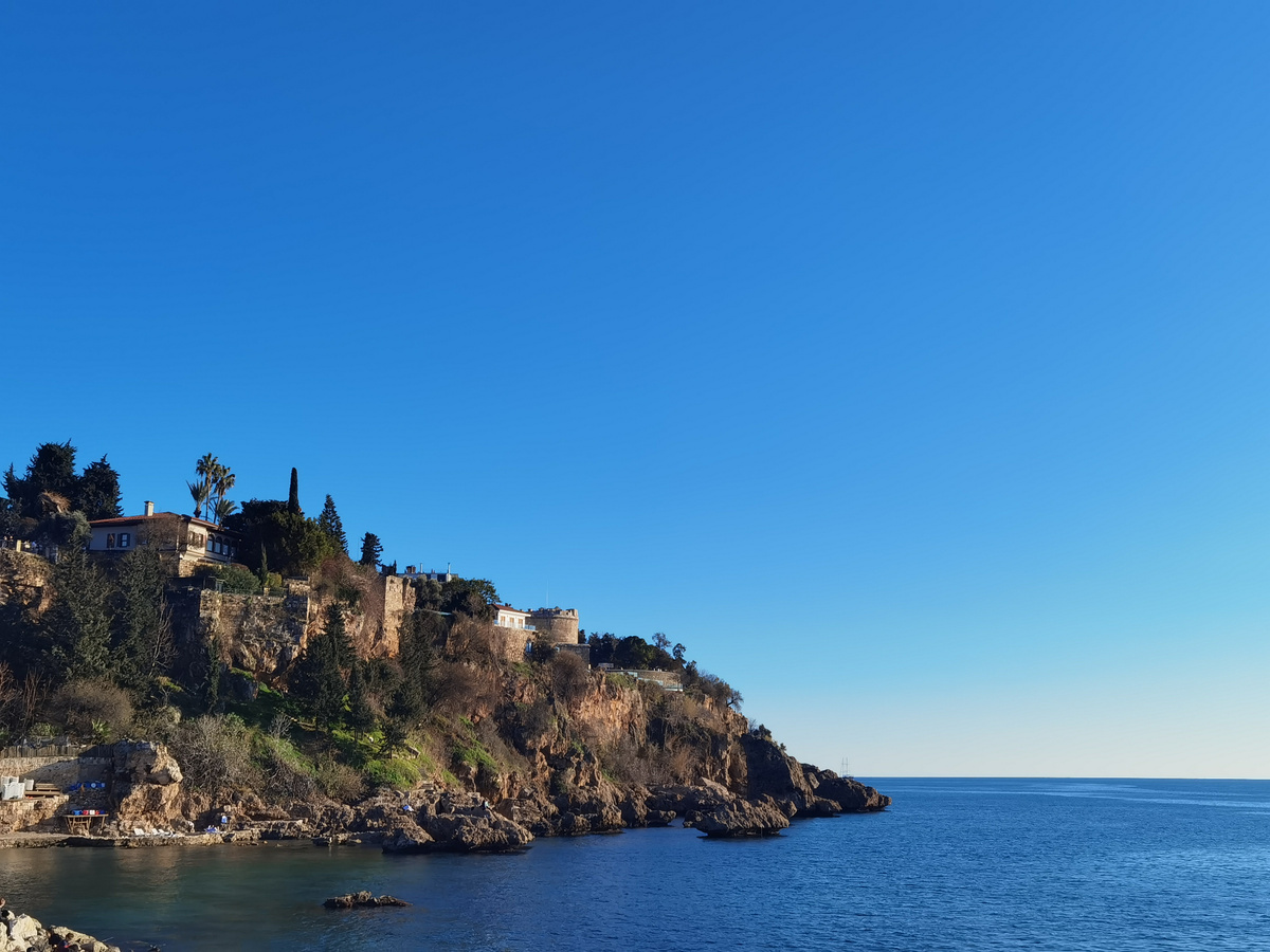 Вид со старого порта Антальи