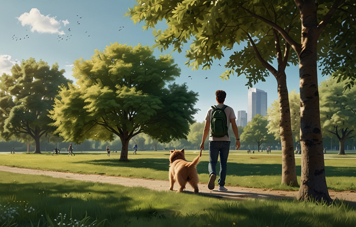 Прогулка с верным другом – это не только способ насладиться свежим воздухом, но и заряд энергии для вашего тела и души. Не забывайте уделять внимание физической активности, ведь это вклад в ваше здоровье и долголетие.