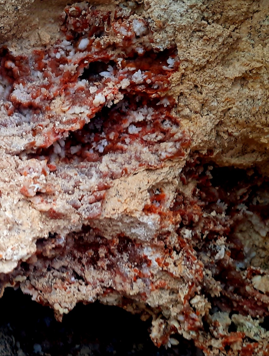 Кварц-кварциновые секреции, Старицкий карьер, фото автора