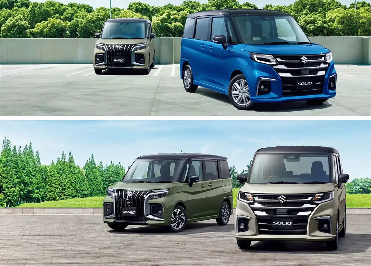 Suzuki Solio и Suzuki Solio Bandit