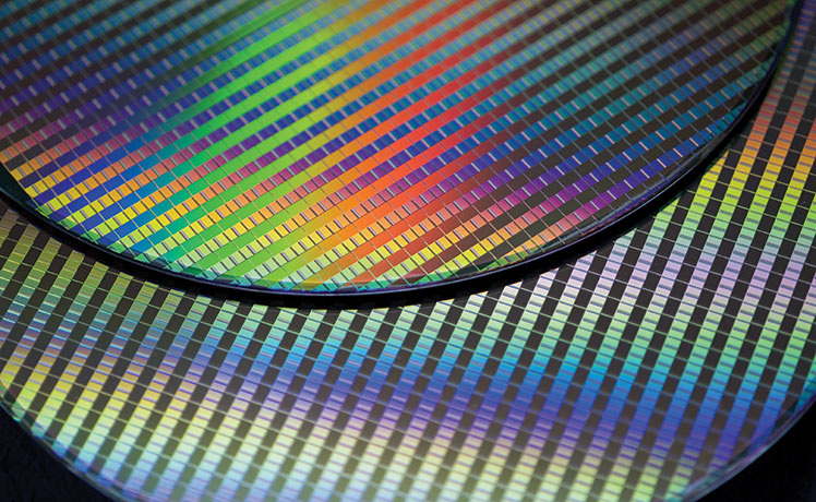 Полупроводниковые пластины с микрочипами. Изображение: pr.tsmc.com