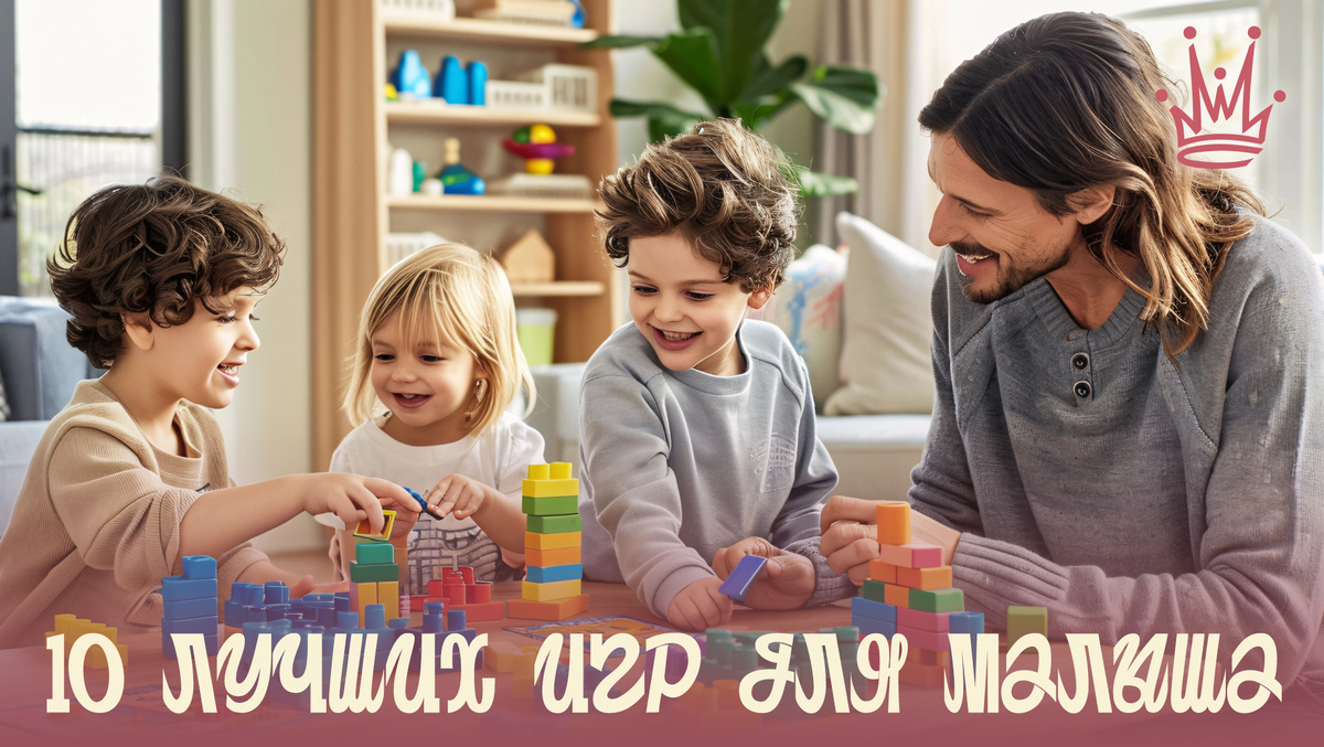 10 лучших игр для развития вашего малыша: от 2 до 6 лет