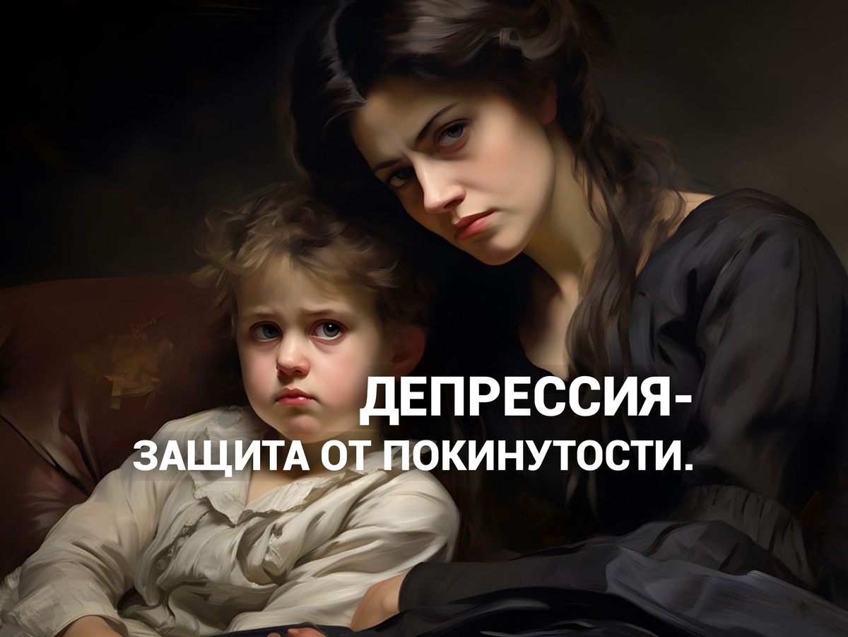 Депрессия. Детская травма. Холодная мать.