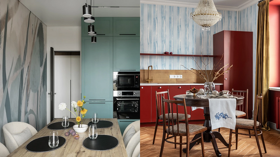 Слева проект Юлии Мурьевой. Справа проект Анны Березняк