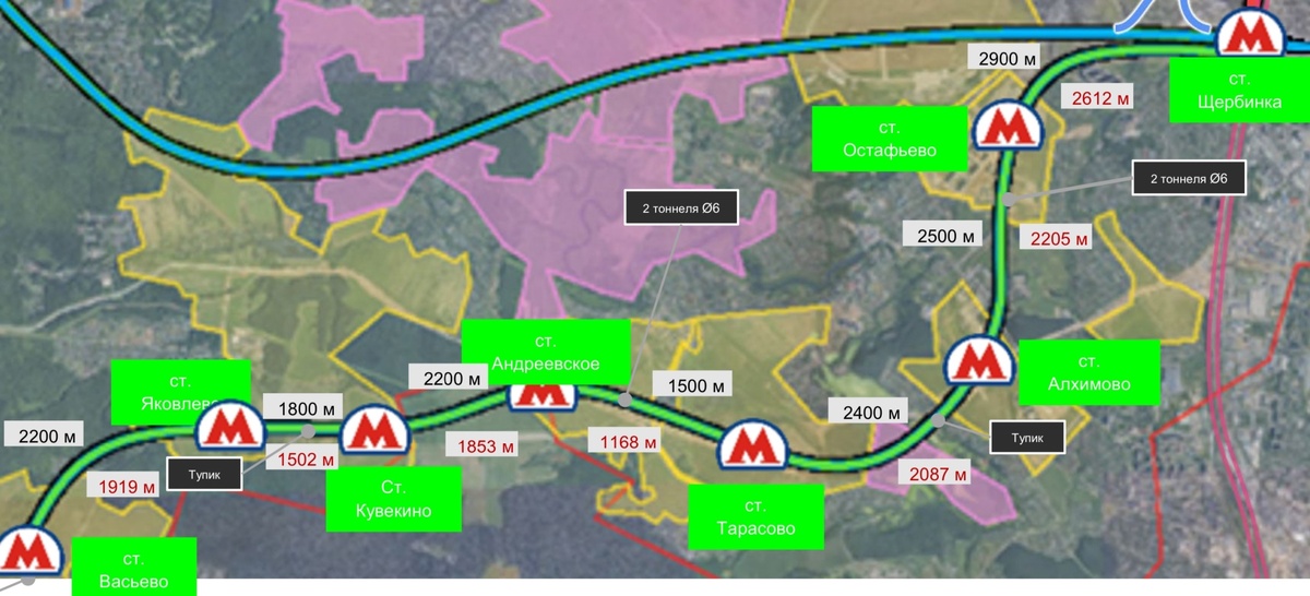 📷 1.1: Схема Власьевской линии.