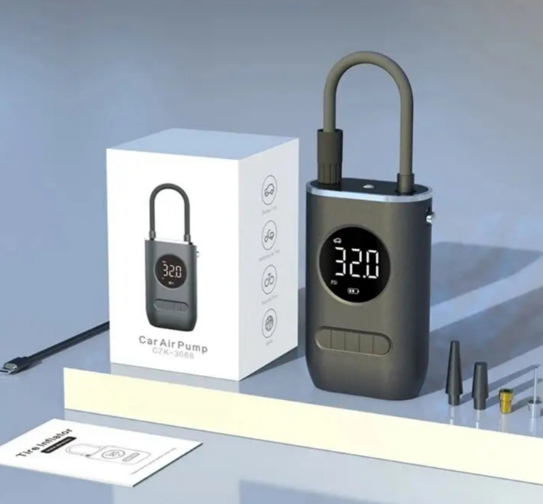 1. Автомобильный аккумуляторный компрессор