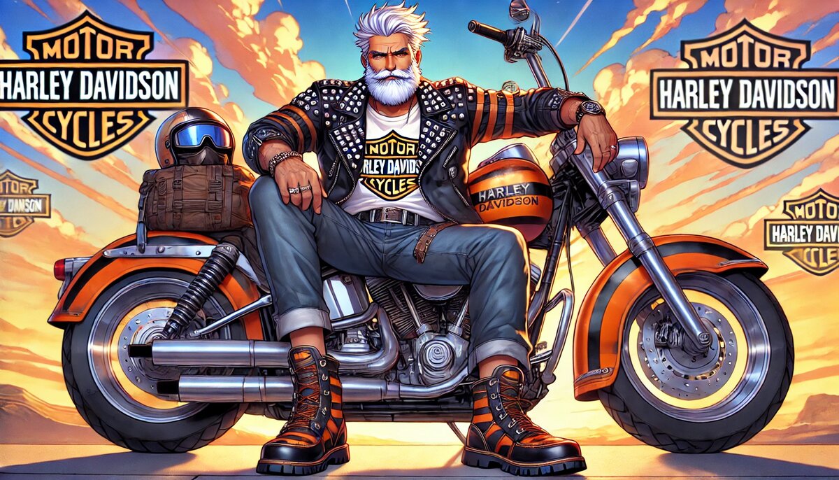 Тапочки Harley Davidson