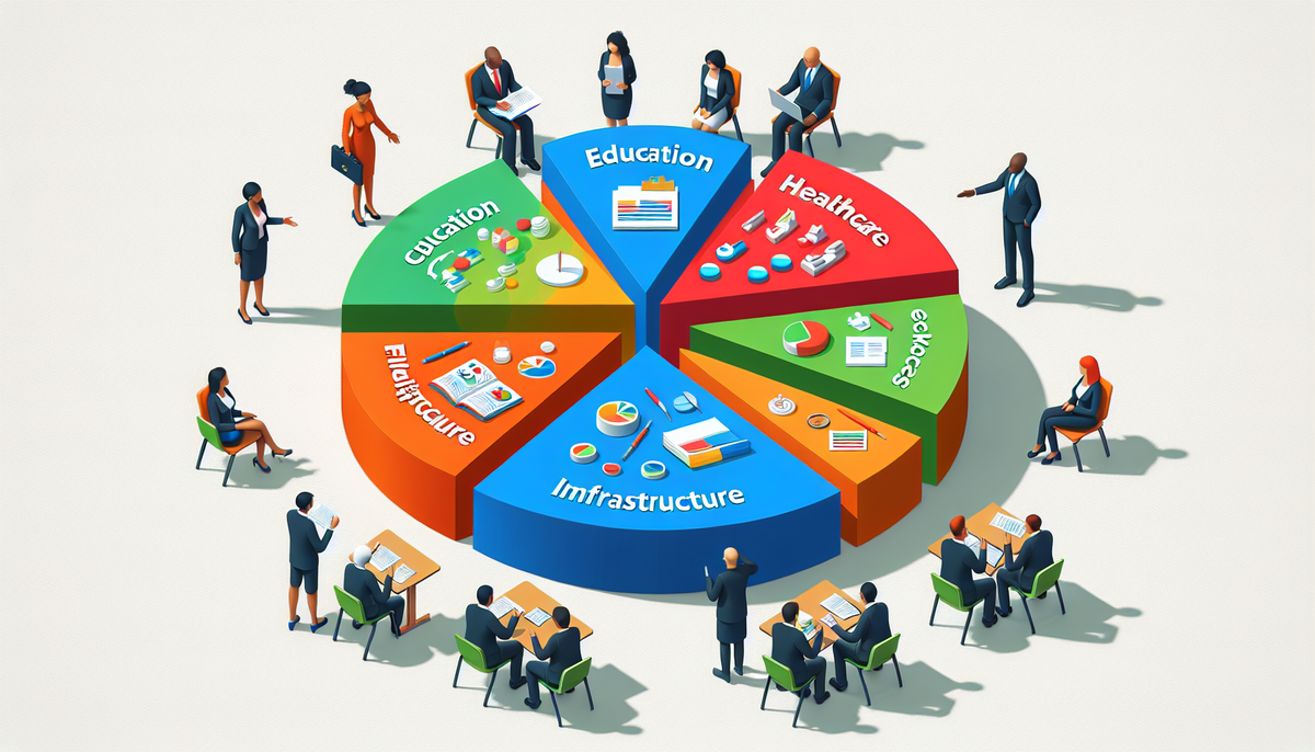 Бюджет как пирог, но этот пирог обычно делят на неравные части