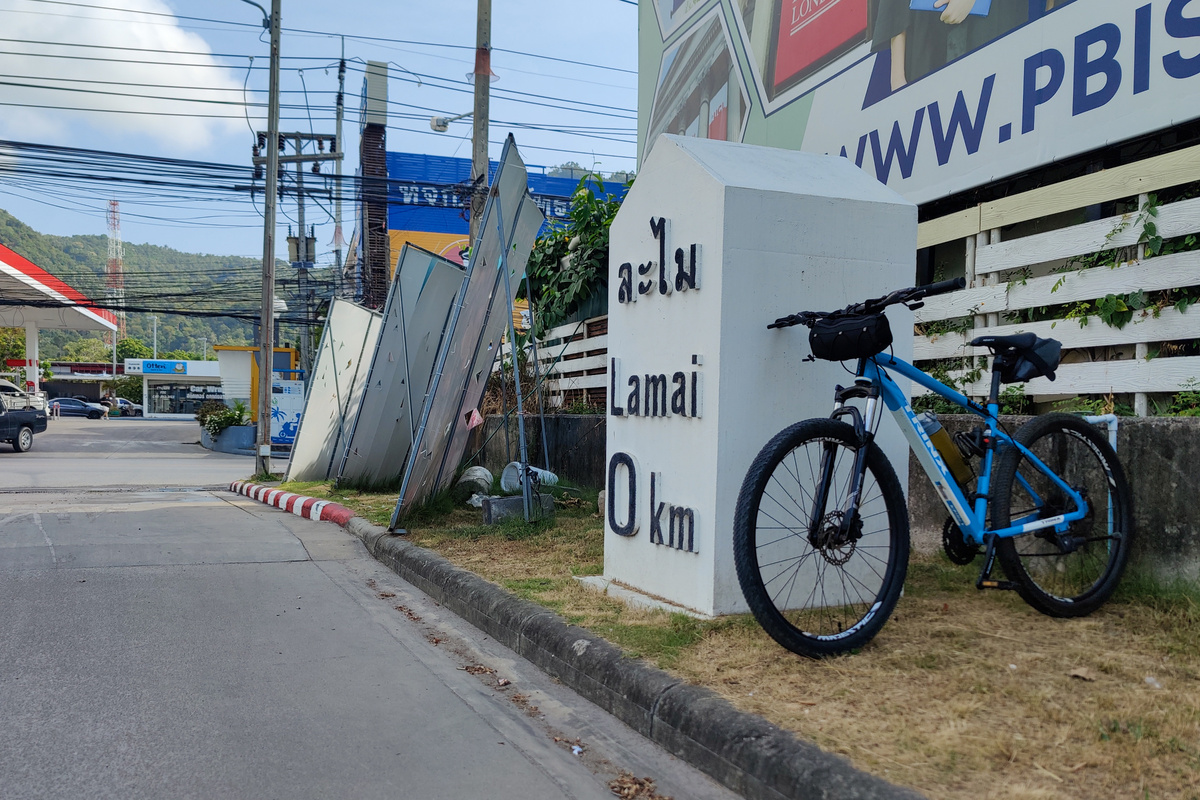 На велосипеде по Самуи