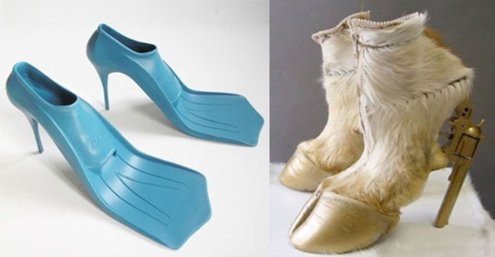Ну разве это можно носить? Самая шокирующая обувь, которую создавали дизайнеры
