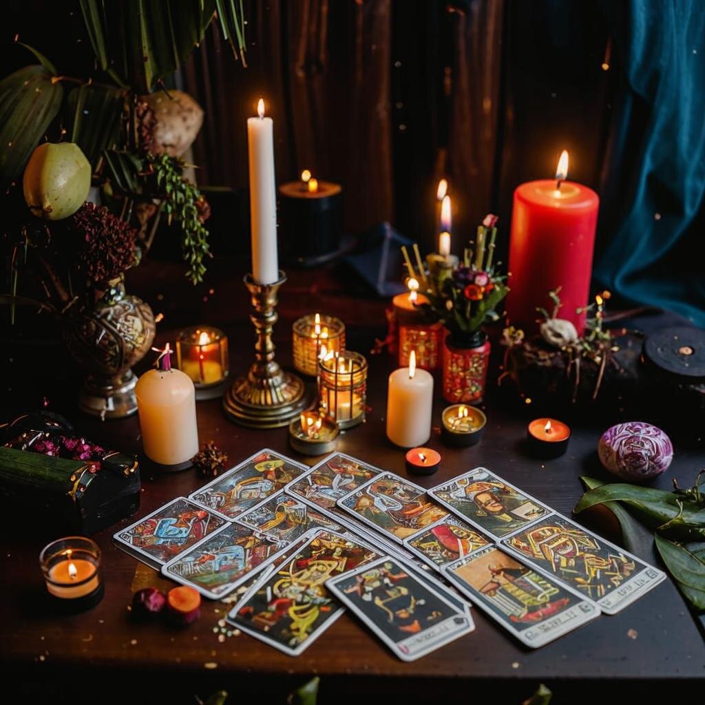 Гадание. Иллюстрация сгенерирована нейросетью