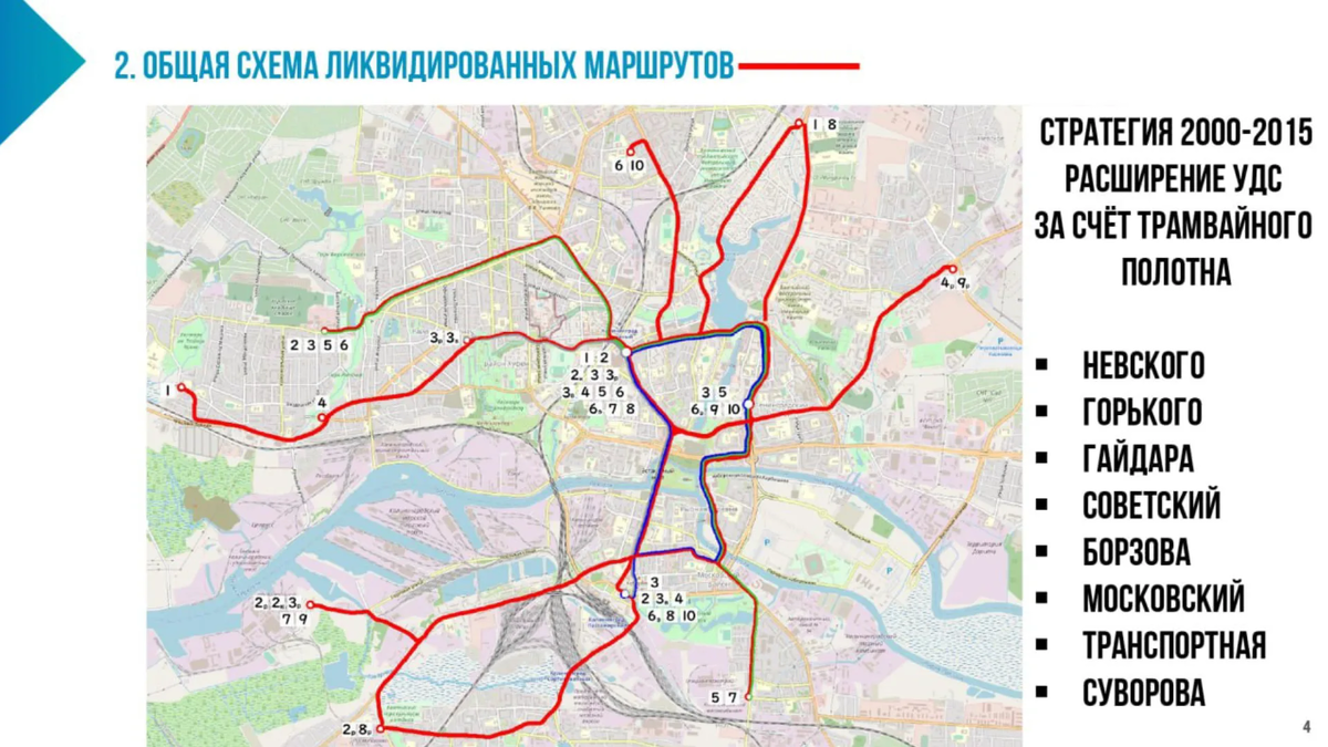 Всё, что осталось от былого великолепия.. Линия 3-ки на просп. Мира, указанная в качестве ликвидированной, работает. 