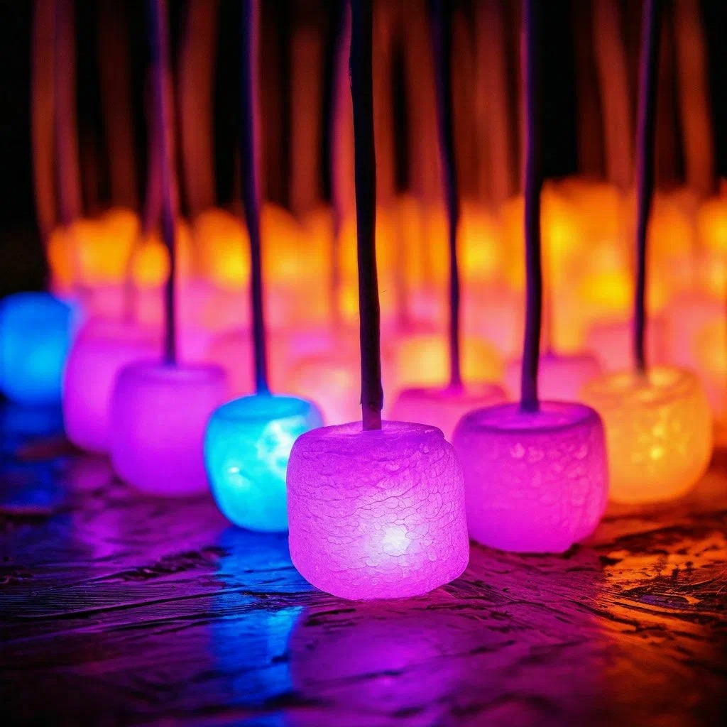 Электрический светодиодный зефир. Как обычно.