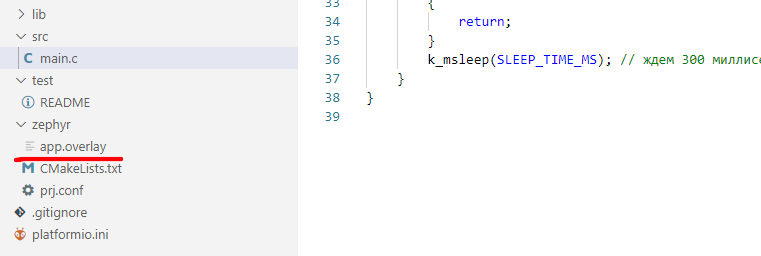 создали пустой файл
