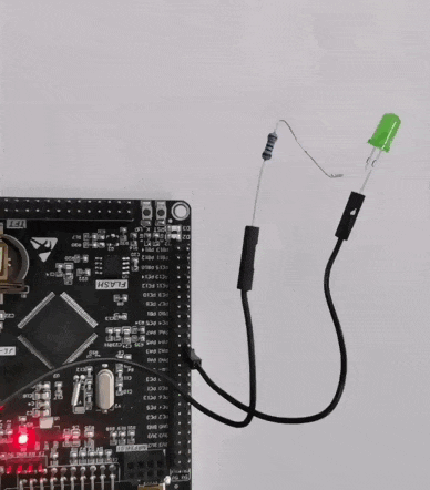 Диодик мигает, ручки трясутся от радости!