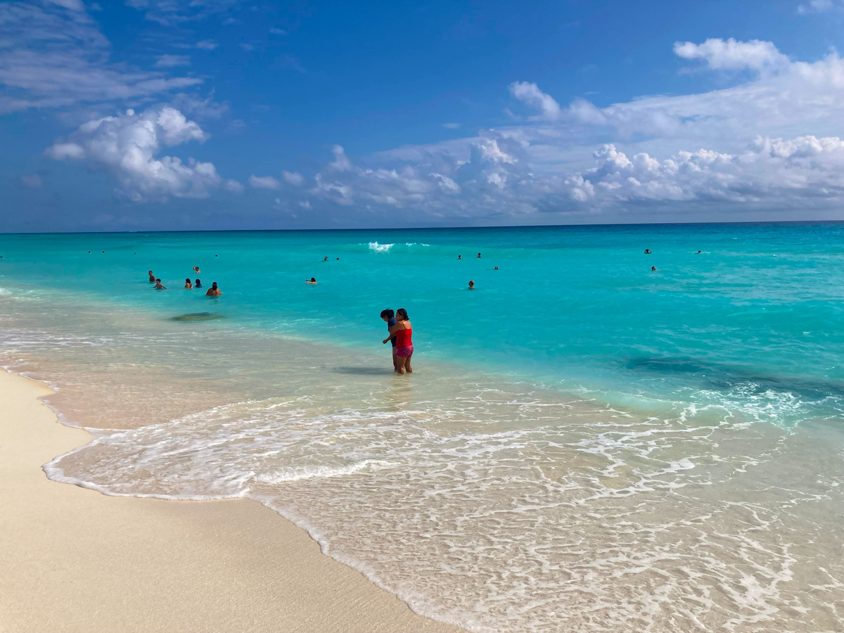 Пляжи Канкуна, Карибское море