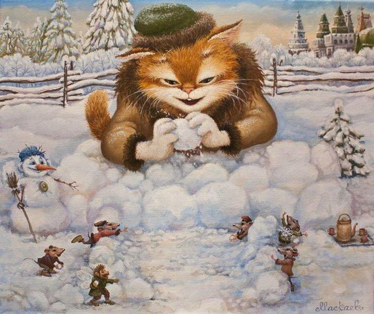 Художник Александ Маскаев