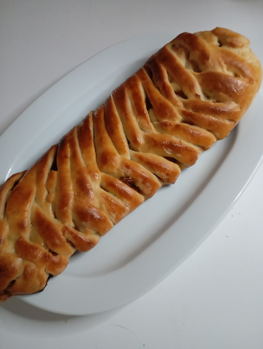 Кулебяка с капустой