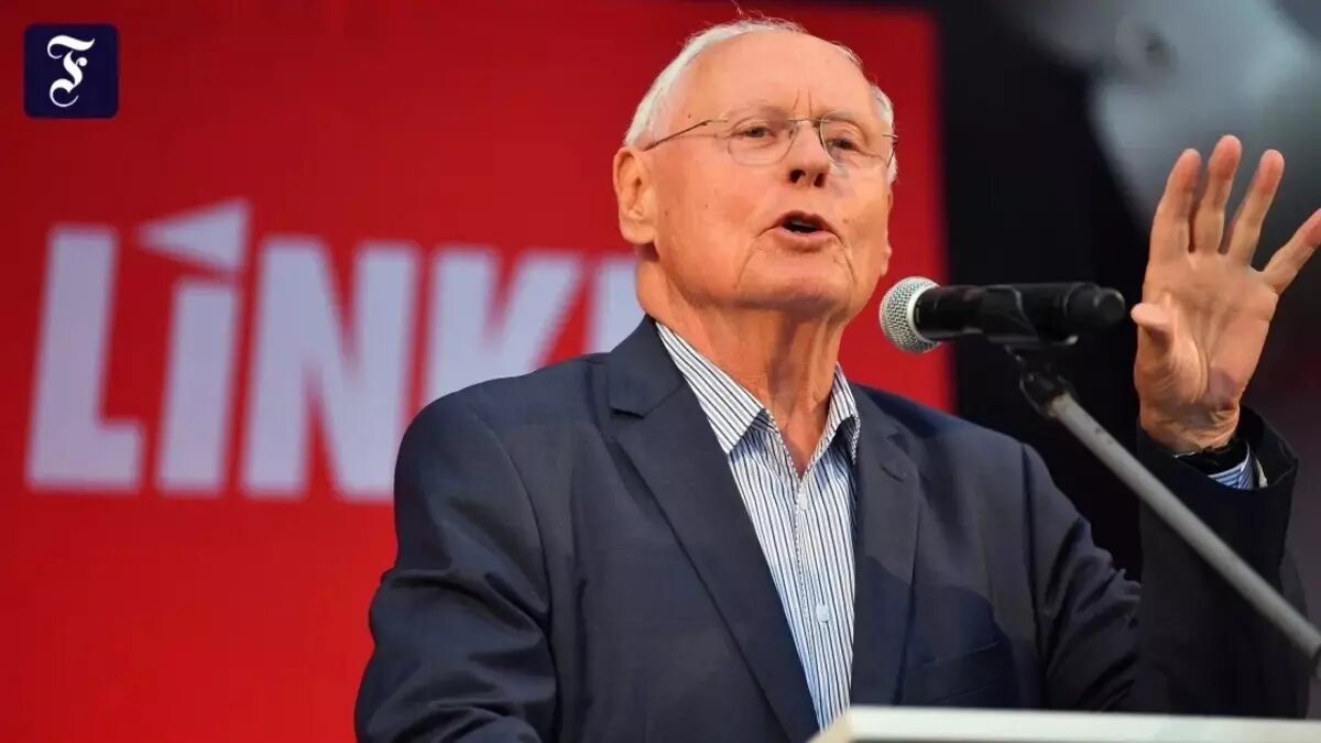 81-летний политик решительно потребовал вернуть российский газ в Германию. Источник: faz.net