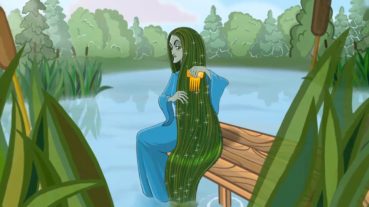 Кадр из мультсериала «Су анасы» Источник: tatarmultfilm.ru