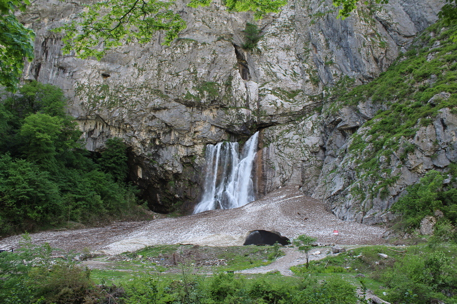 Гегский водопад Абхазия