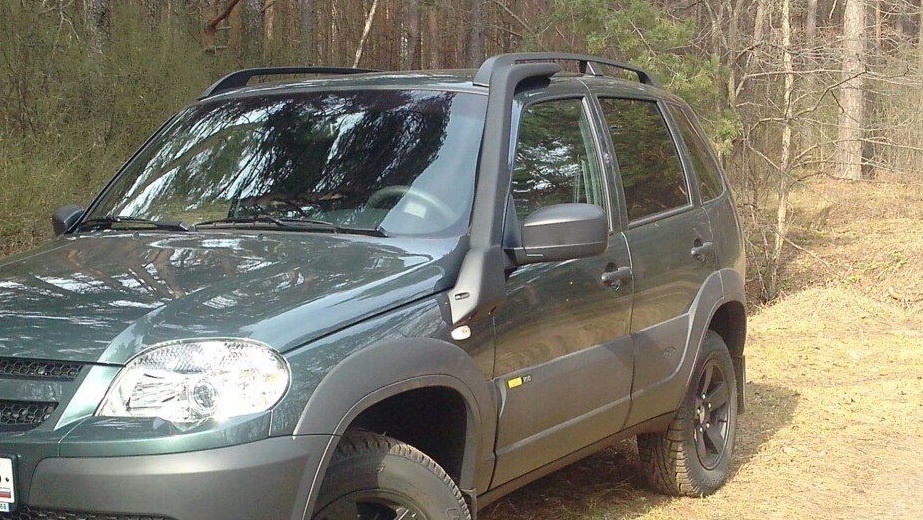 Машина со шноркелем. Фото автора