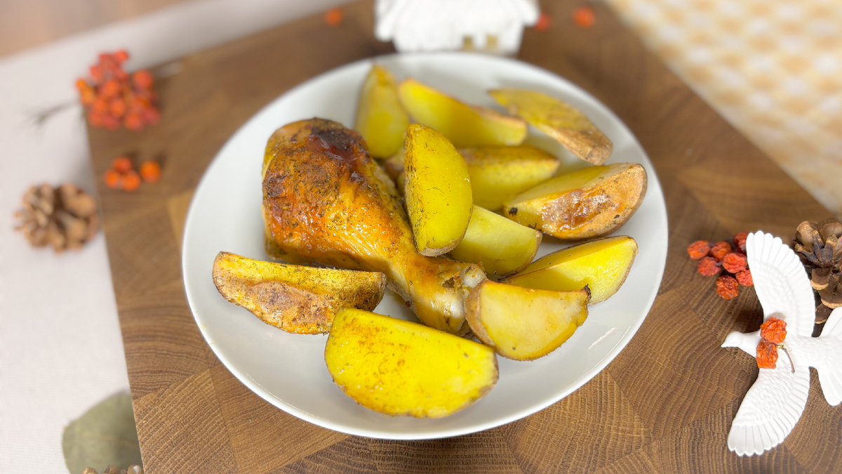 Картошечка будет иметь яркий соленый вкус