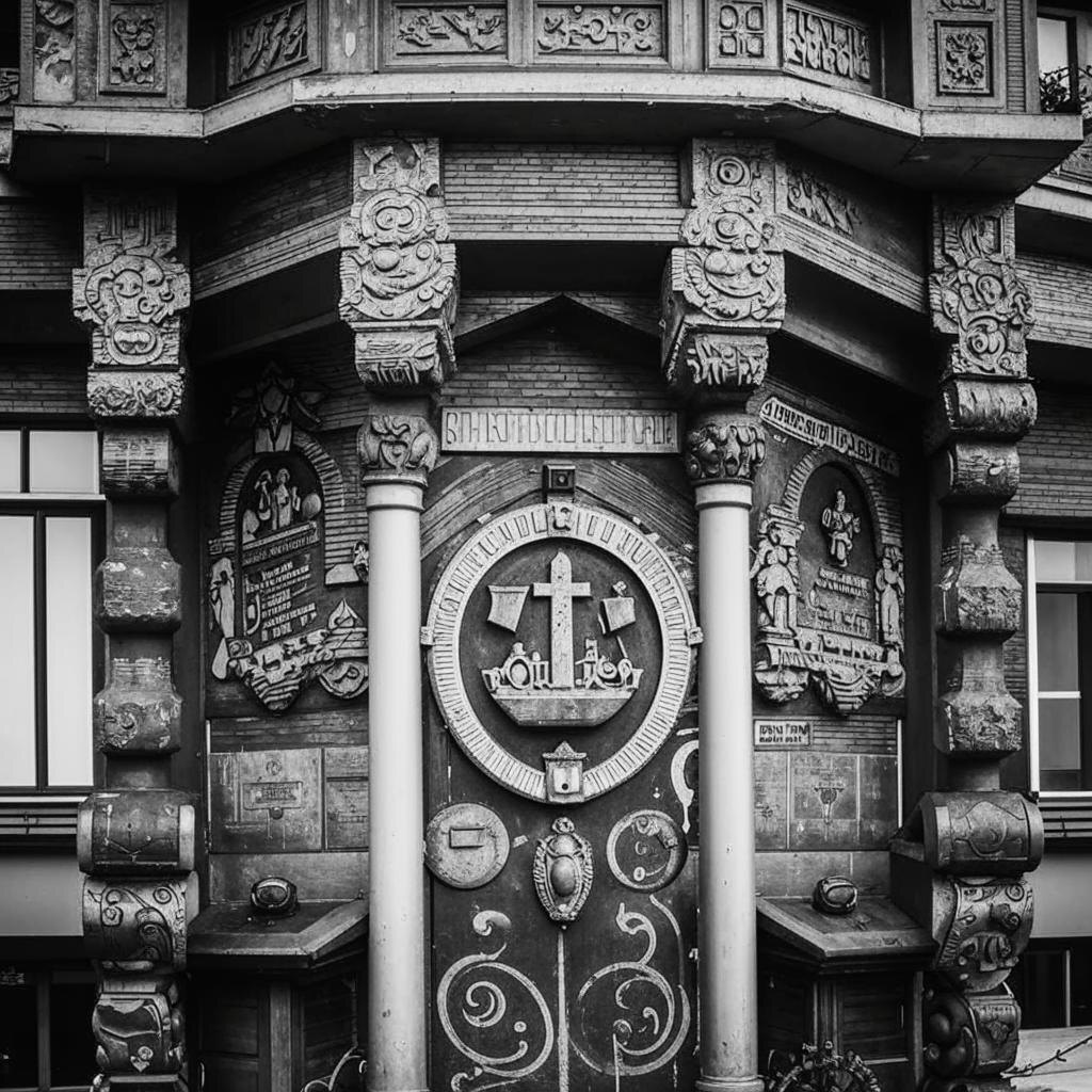 Масонские символы в архитектуре