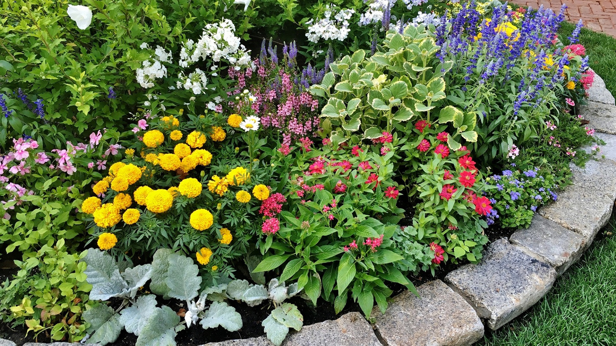 Правильные сроки посева дают дружное цветение всех растений