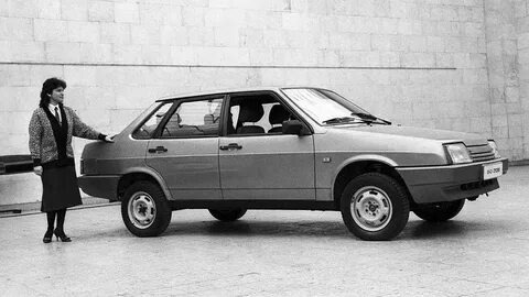 ВАЗ-21099 на испытаниях 1988 год.
