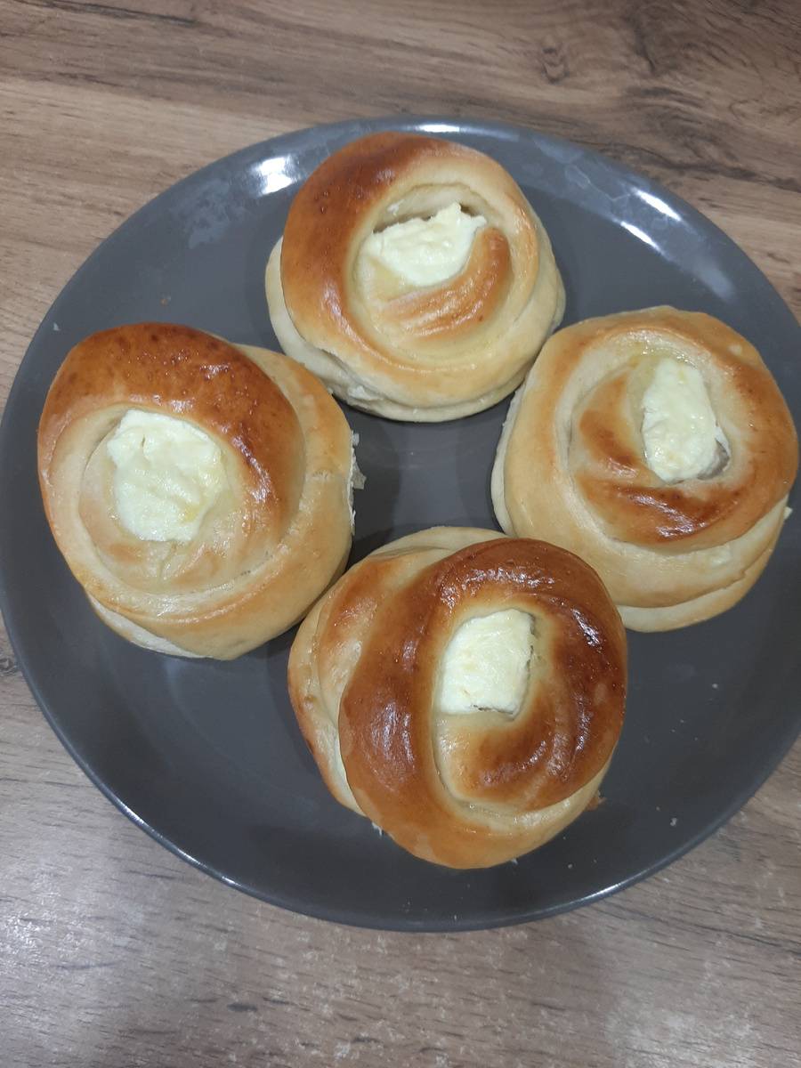 Вот такие плюшки сегодня пекли 