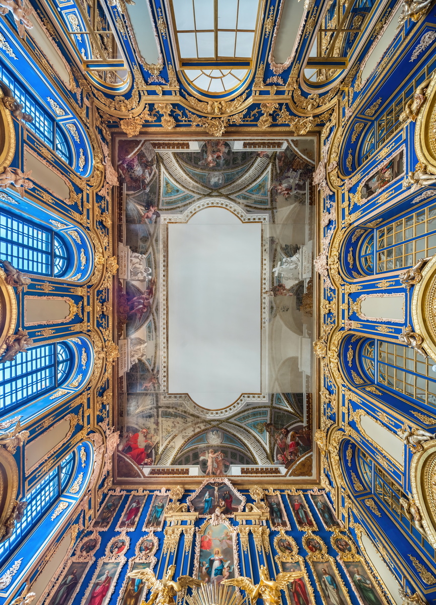 5 рядная панорама снятая на 17 мм тилт-шифт объектив Canon