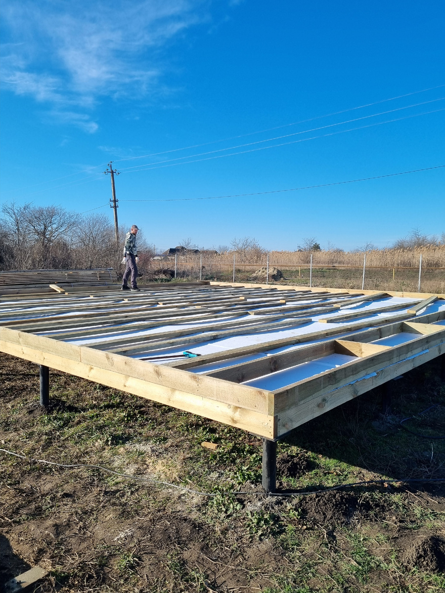 Начинаем делать полы