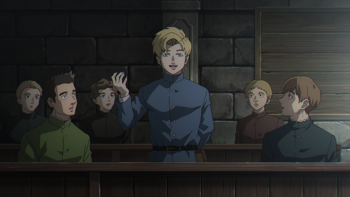 Кадр из аниме «О движении Земли»   📷