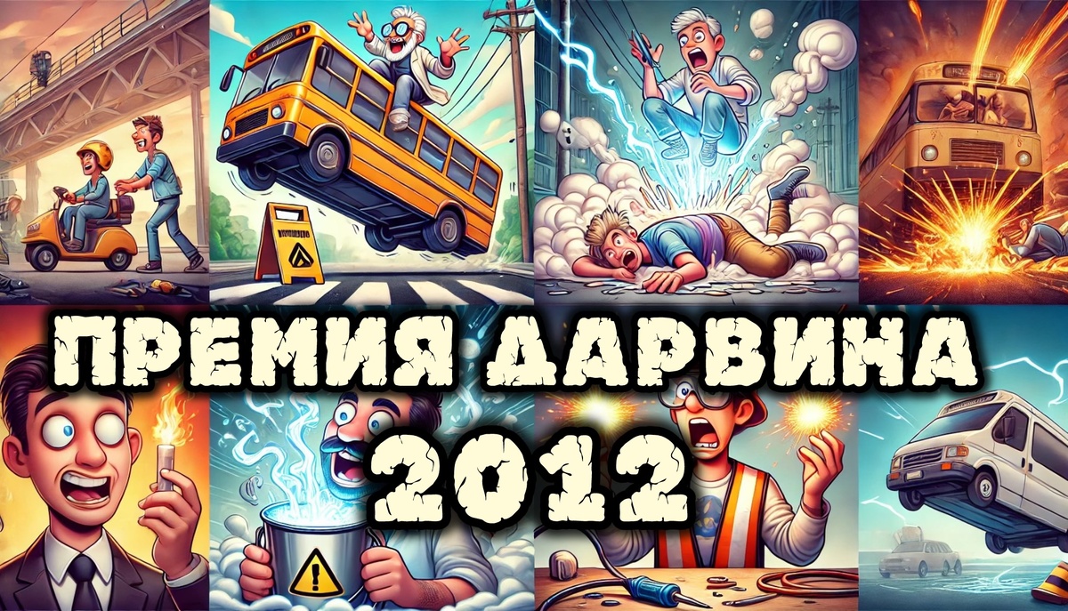 Премия Дарвина 2012: Истории Самых Нелепых Смертей В Мире 