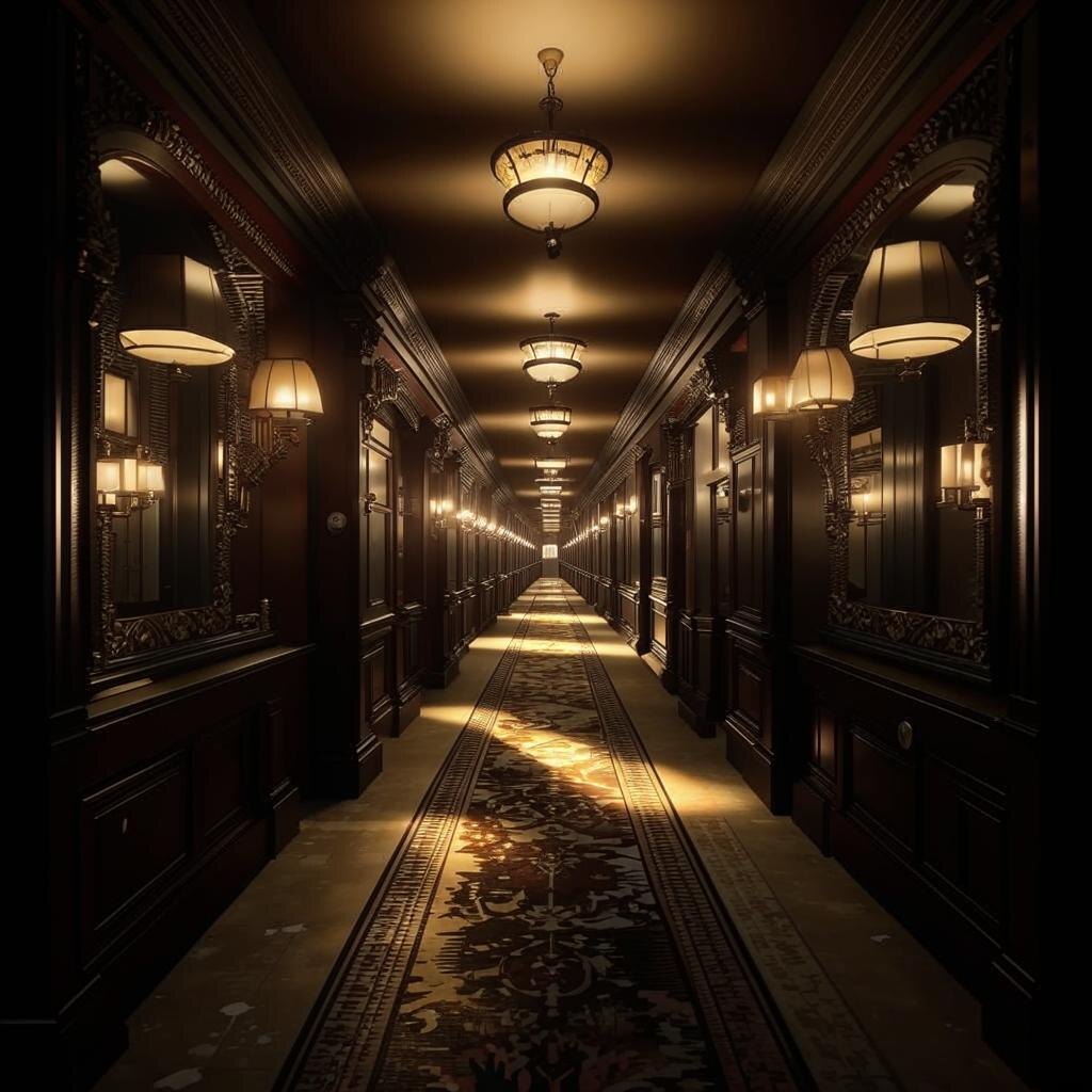 Мистический коридор 9 этажа отеля «Дельфин»