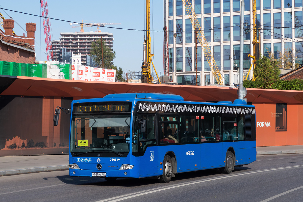 На фото магистральный маршрут м34.