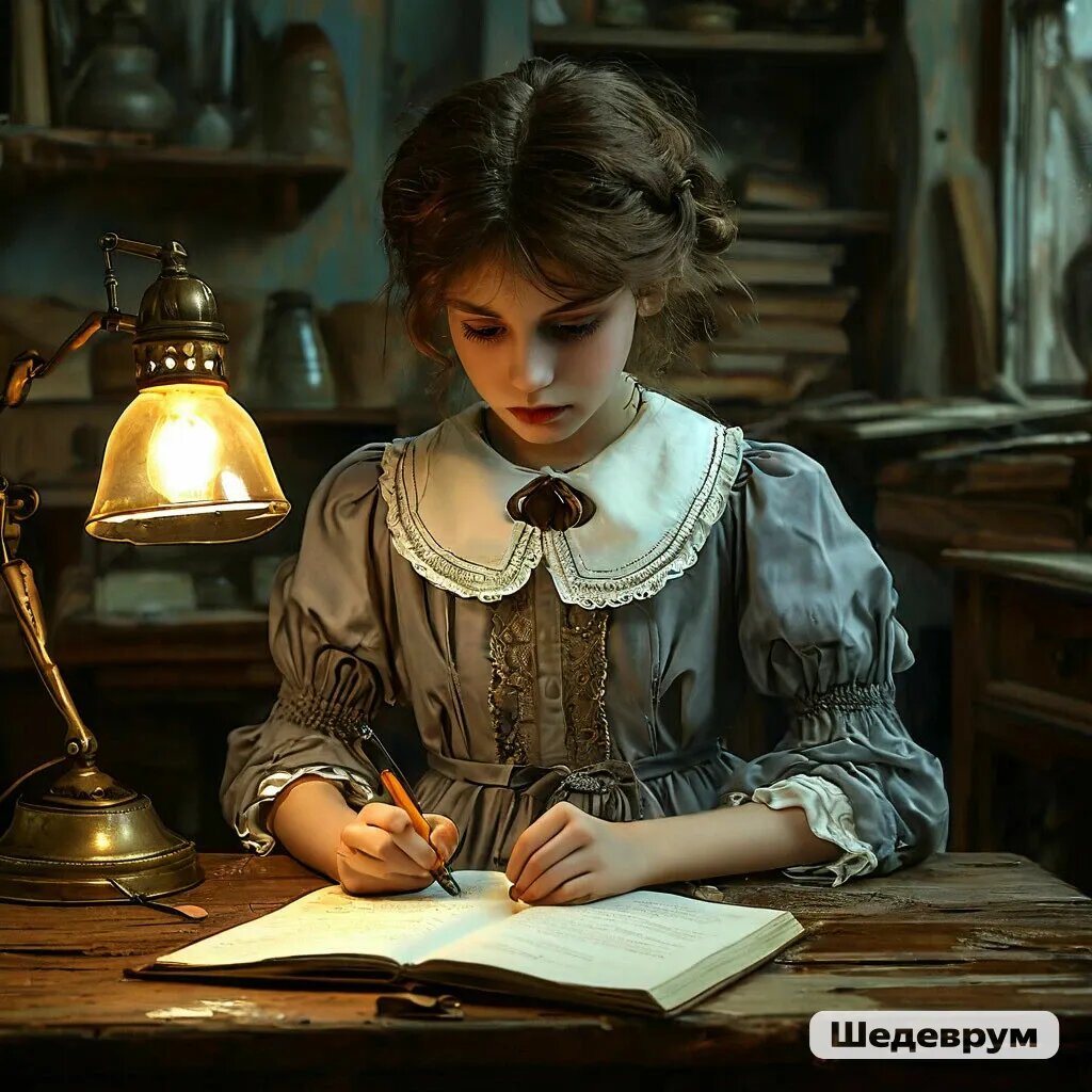 Рисунок Элен Рафаль в нейросети Шедеврум. Таня Савичева