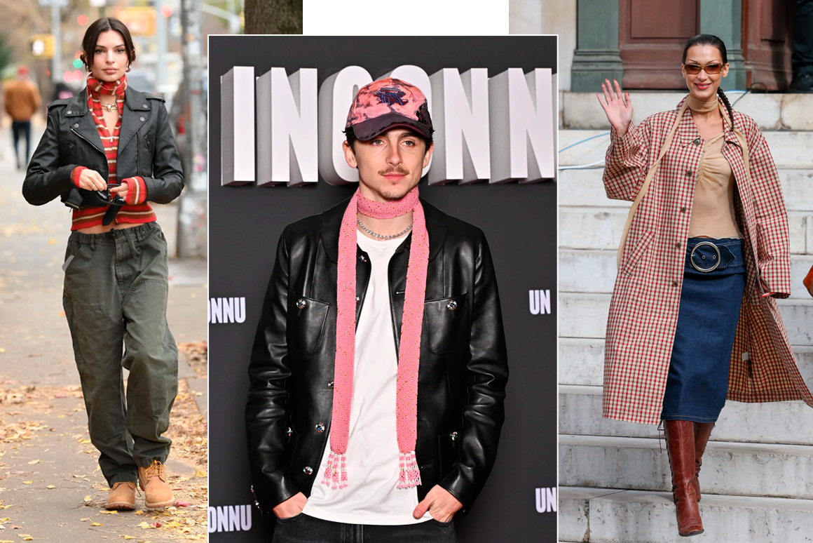 Эмили Ратаковски, Тимоти Шаламе, Белла Хадид