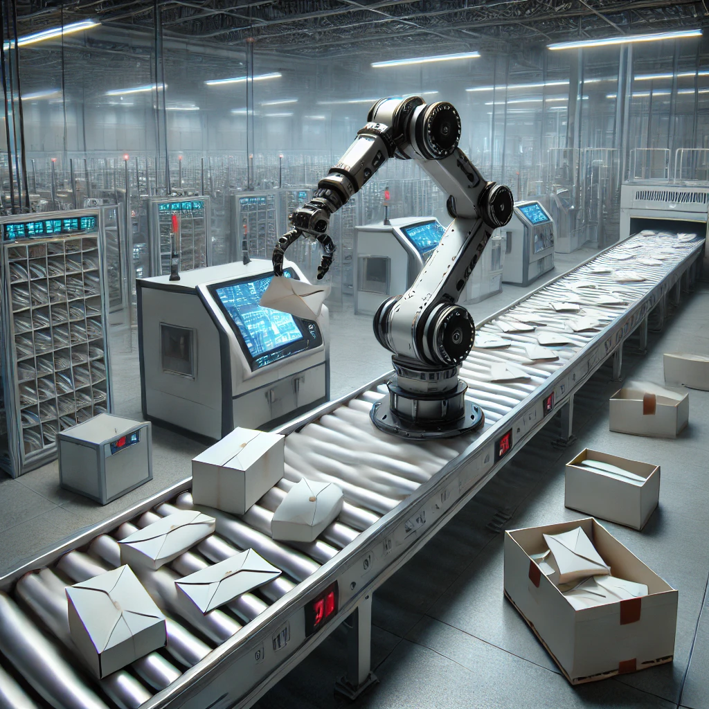 Электронный конвейер по отправке писем - удобный и футуристичный сервис от Почты России.