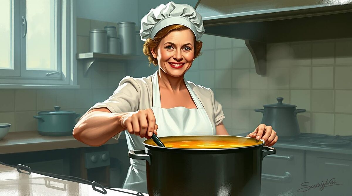 Тётя Маша знала все секреты настоящих щей