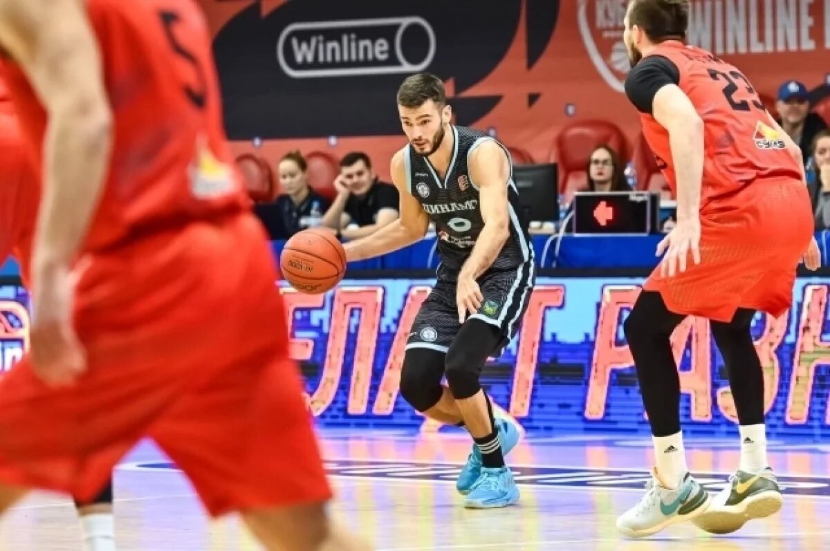    В игре действующих чемпионов БК «Динамо» отыгралось с минус 17 и победило