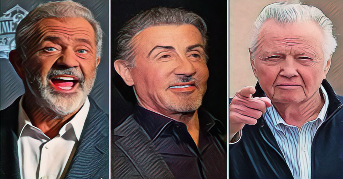 Мел Гибсон, Сильвестр Сталлоне, Джон Войт