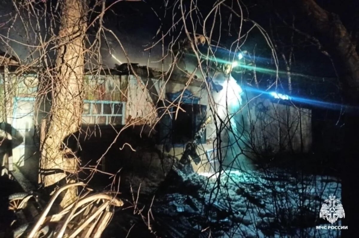    Причиной пожара, унесшего три жизни в Свиягино, назвали короткое замыкание