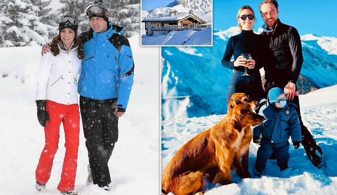 Фото Уэльских сделано в 2016 году. Фото семейства Миддлтон в 2025 году.