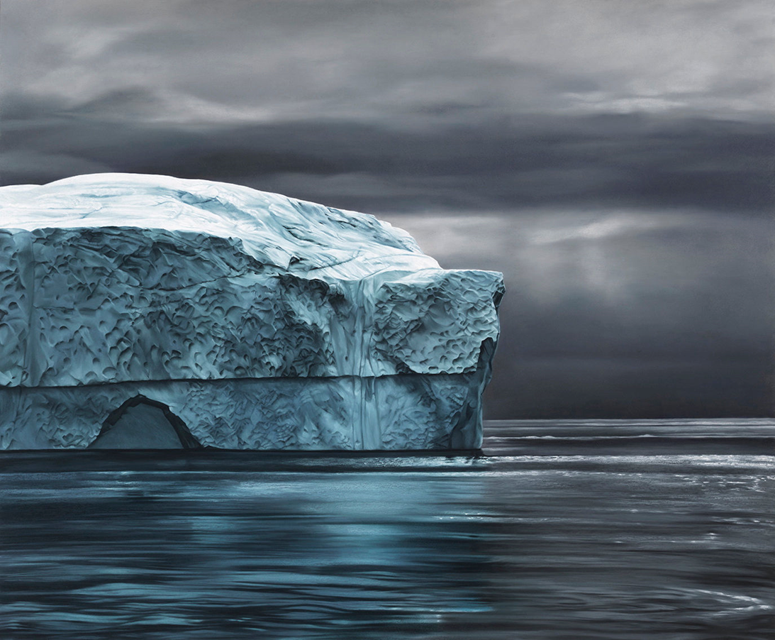 Зария Форман. Гренландия №71. Размер: 50 х 60 дюймов. Сухая пастель, 2014 https://www.zariaforman.com/greenland?lightbox=image_22i6