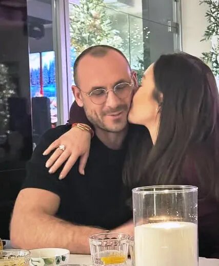    Ирина Дубцова со своим возлюбленным, фото: соцсети