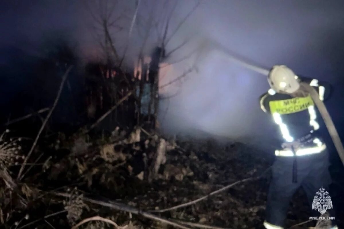    В Тульской области за сутки спасатели ликвидировали три пожара