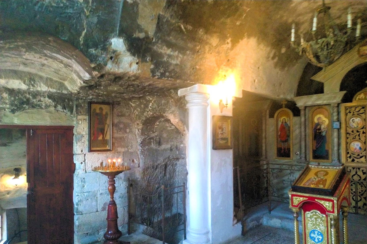 В Инкерманском монастыре, Крым